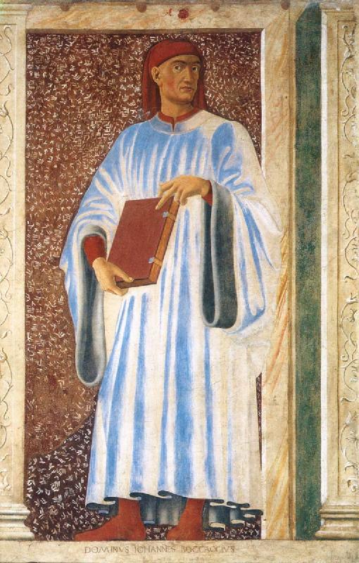 Andrea del Castagno Giovanni Boccaccio oil painting image